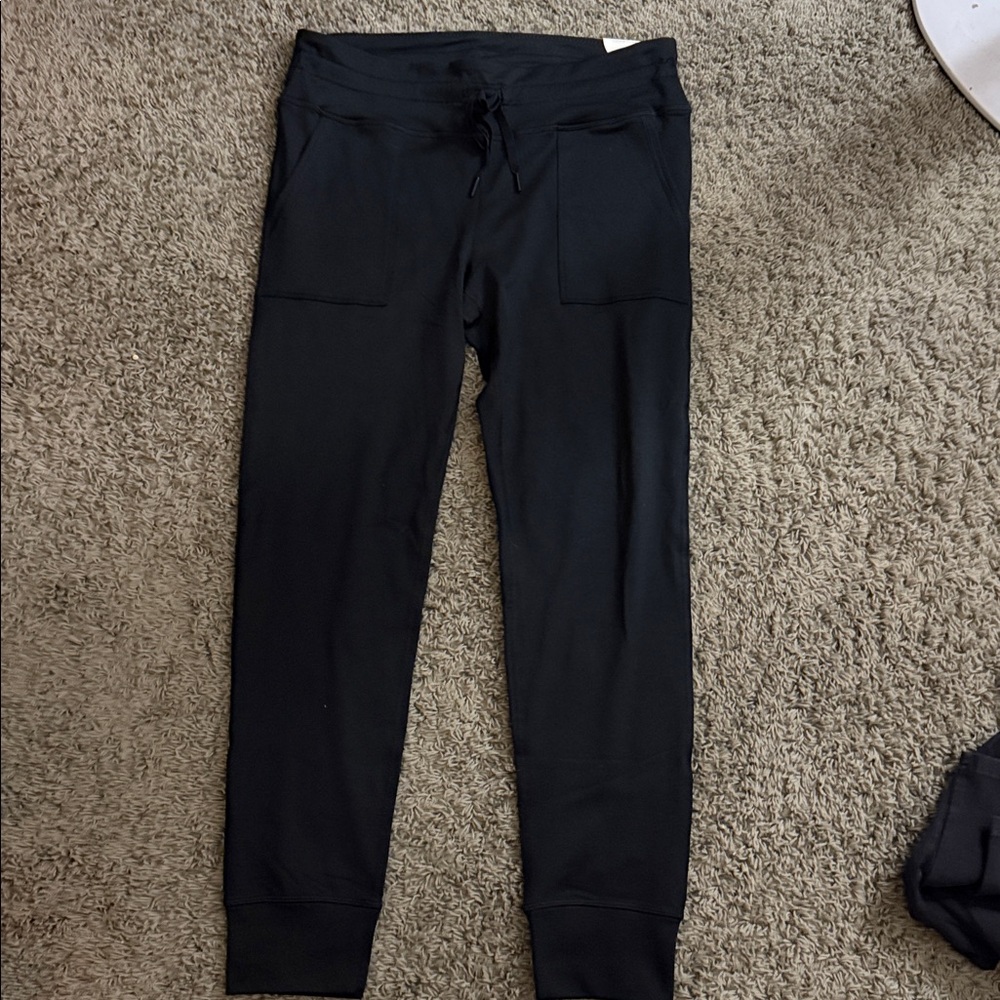 aerie black joggers